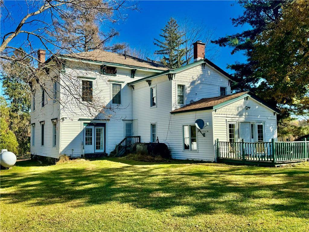 Enter the gates of this grand estate, where you'll find a stunning 5 bedroom, 5 bathroom home spanning 4, 200 square feet, complete with a large barn and a natural ...