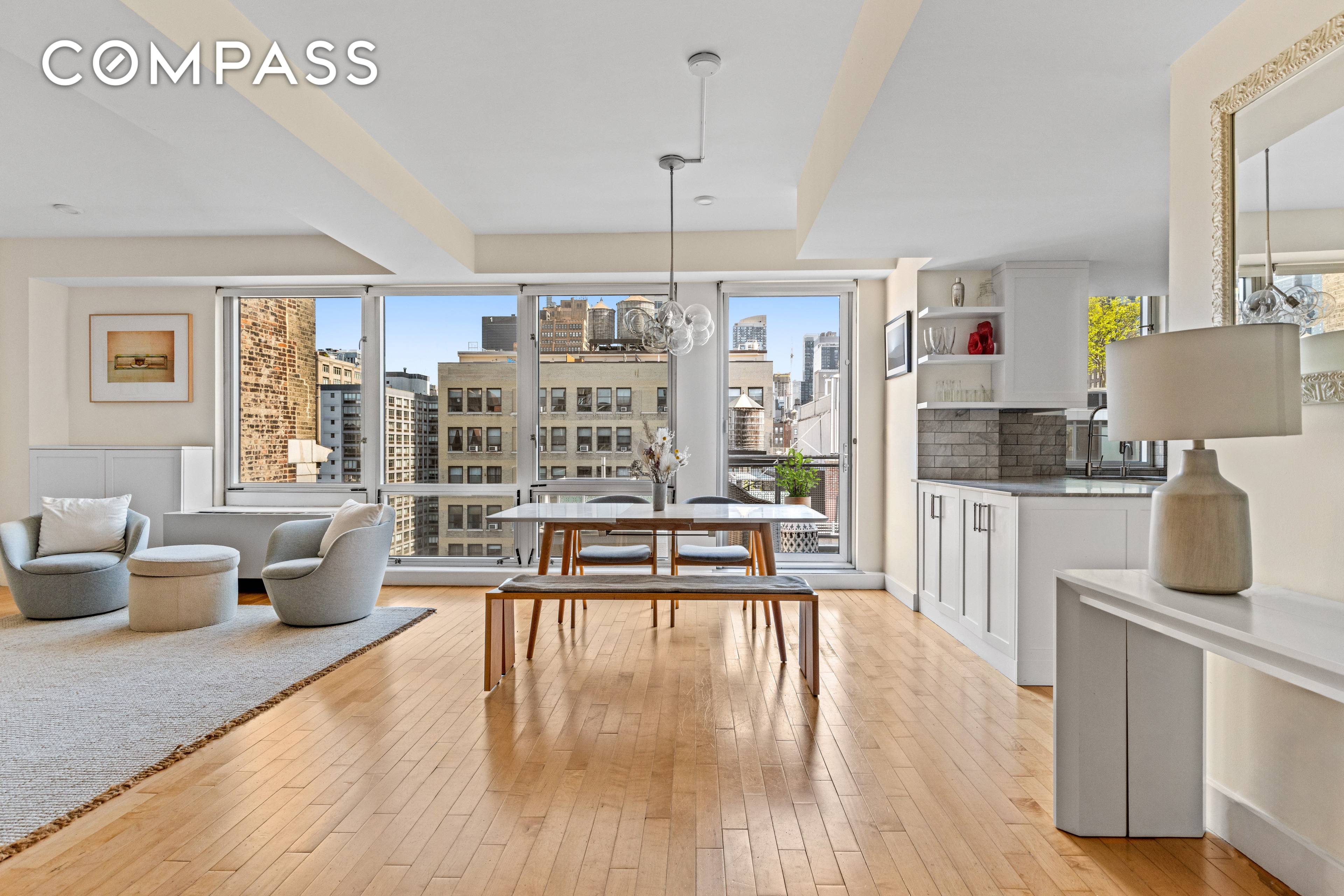 This full floor penthouse at The Paradigm offers an extraordinary opportunity to experience elevated living in one of Chelsea s premier boutique condominiums.