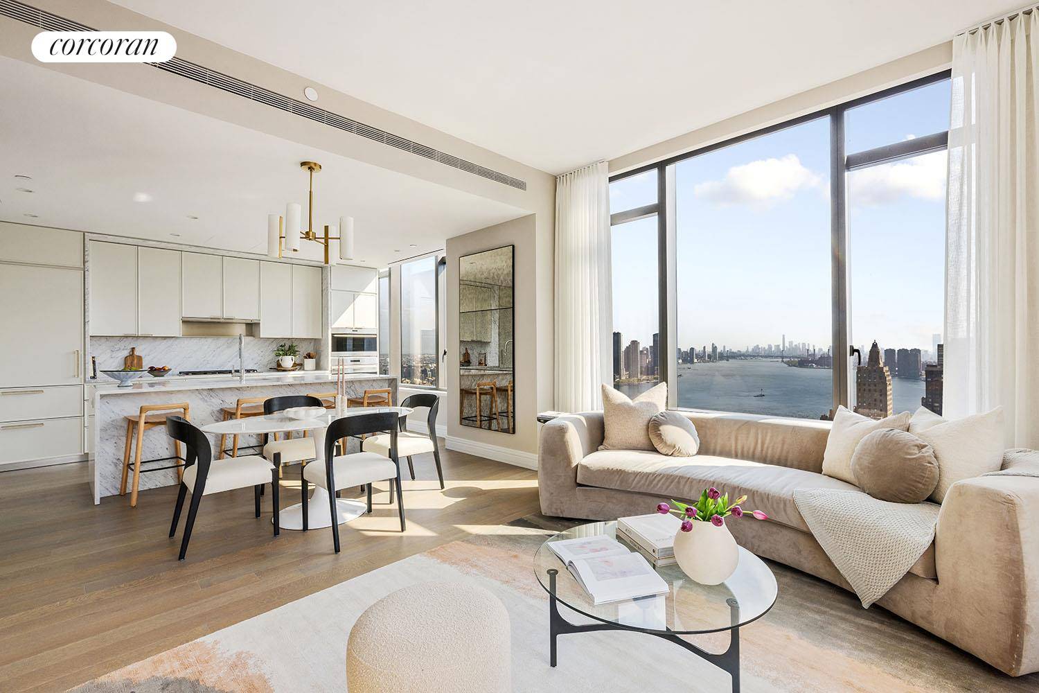 IMMEDIATE OCCUPANCY. Sutton Tower, the tallest waterfront tower on Manhattan's East Side.