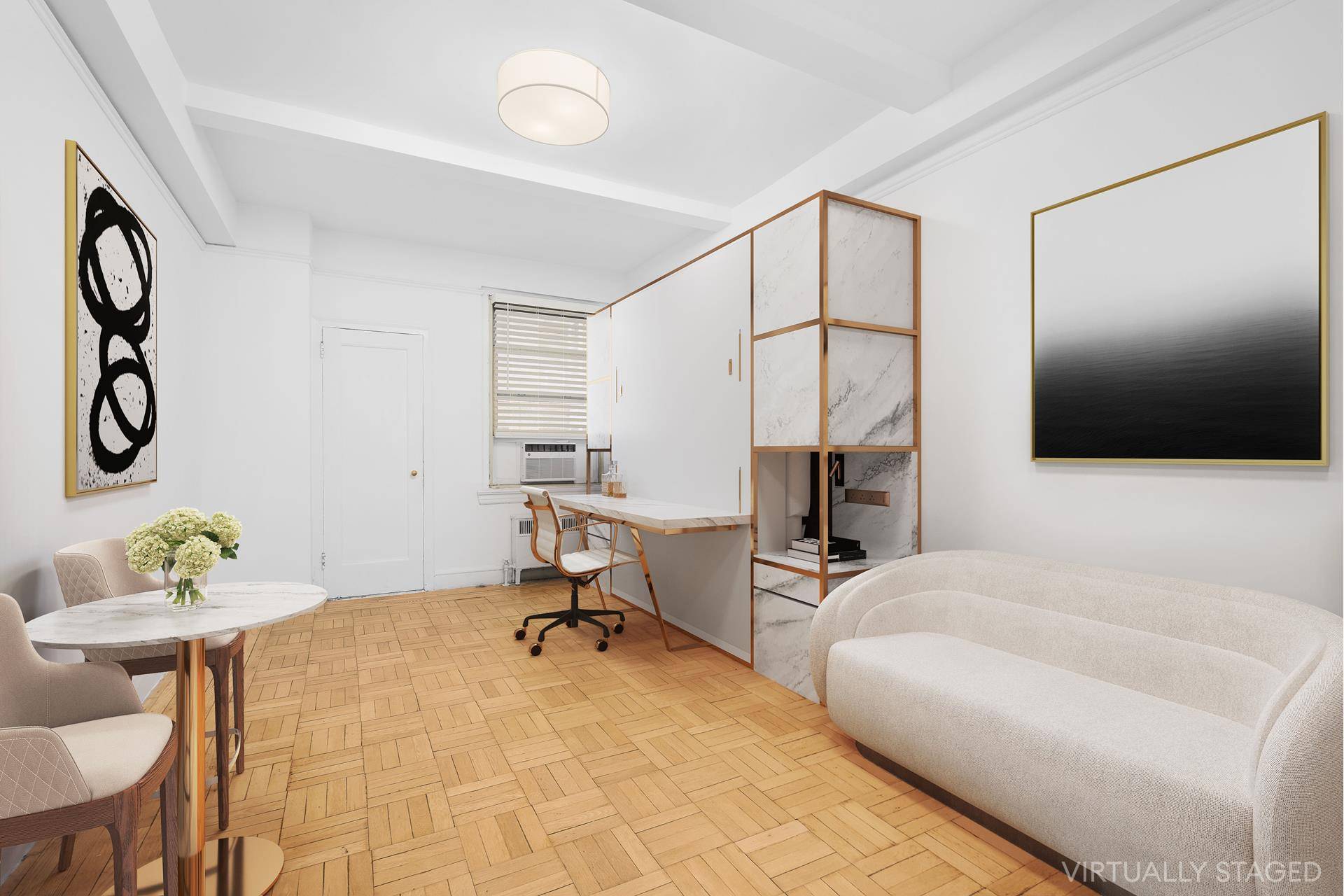 New, improved price for this charming, rarely on the market studio that includes a key to Gramercy Park.
