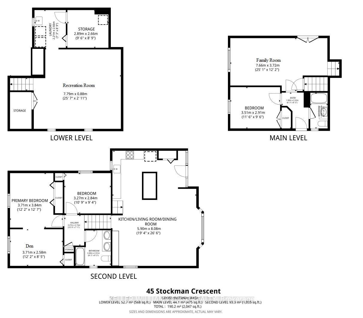 This 3 level backsplit has an open floor plan that seamlessly integrates the main and ground levels, which have been updated with wide plank luxury vinyl flooring and new carpet ...