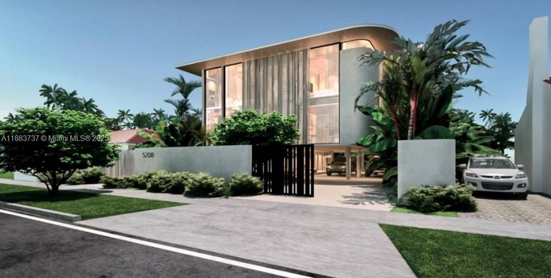 Exquisite proposed 2 story residence in prime Miami Beach near La Gorce Contry Clug amp ; the beach.