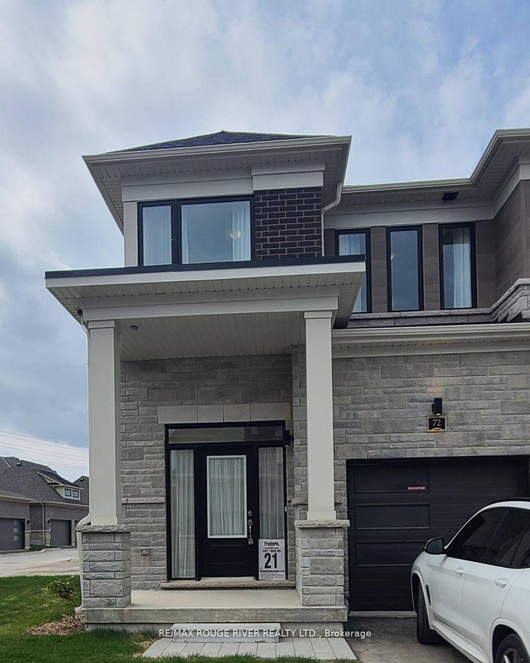 Be the first to live in this beautiful, brand new end unit townhouse in the growing community of Lindsay !