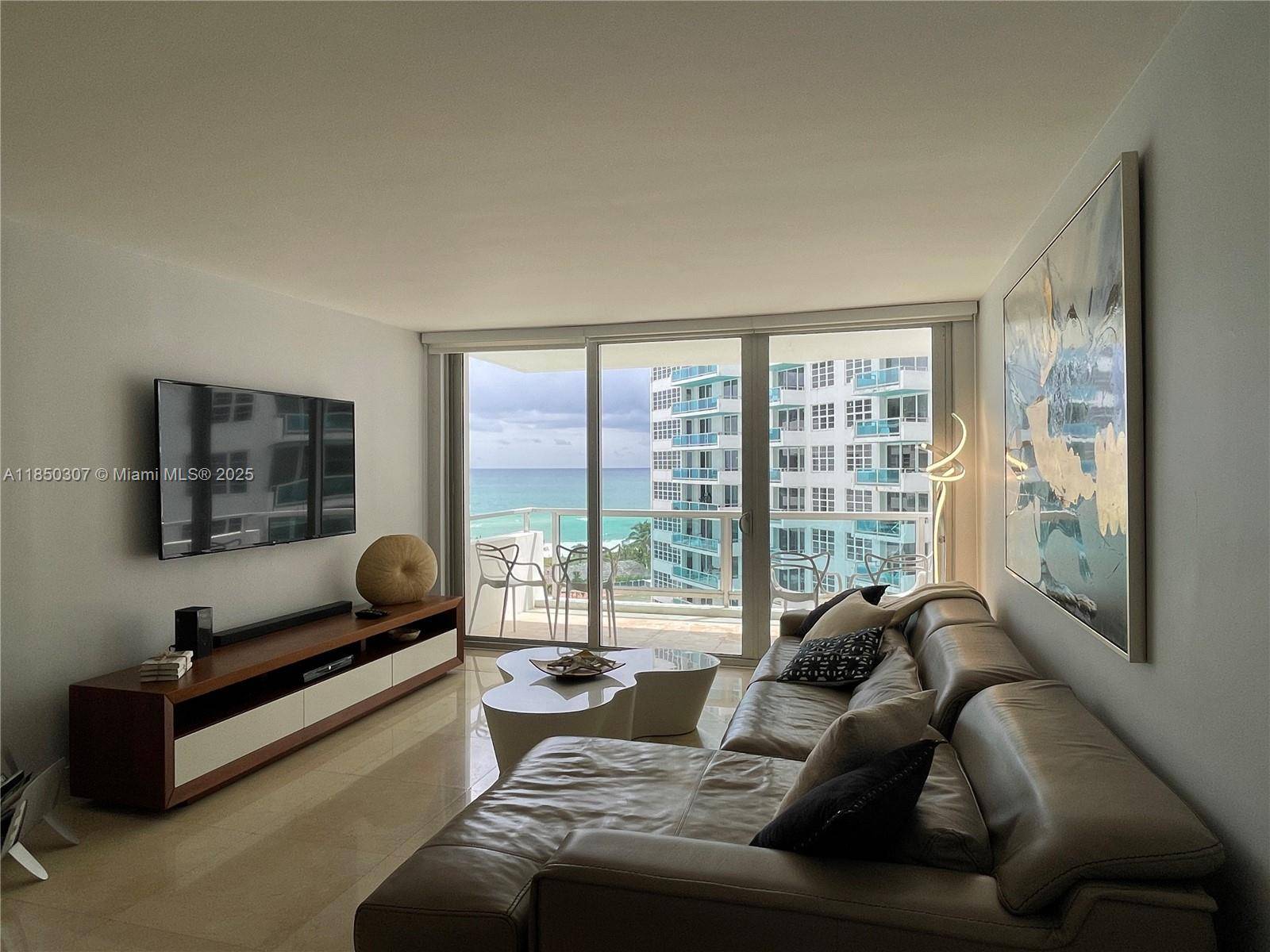 Currently rented at 3200 M until April of 2026 Opportunity to own a turn key, elegantly furnished 2B 2B unit at resort style Seacoast Condominium, which allows short term rentals ...