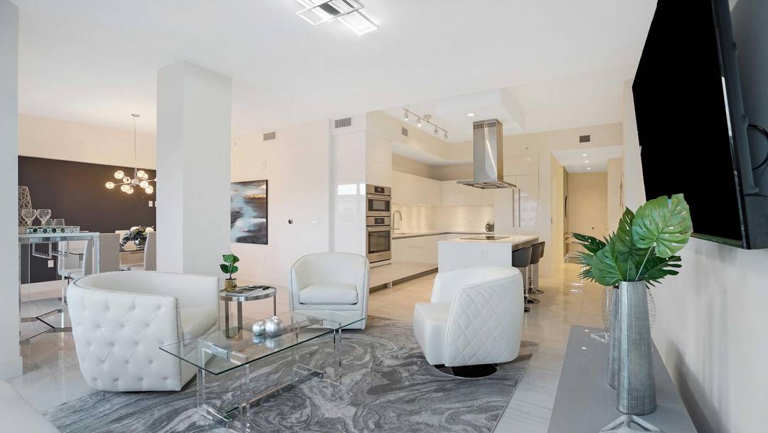 Residence 501 at Tower 155 in Downtown Boca Raton offers 3 bedrooms, 3.