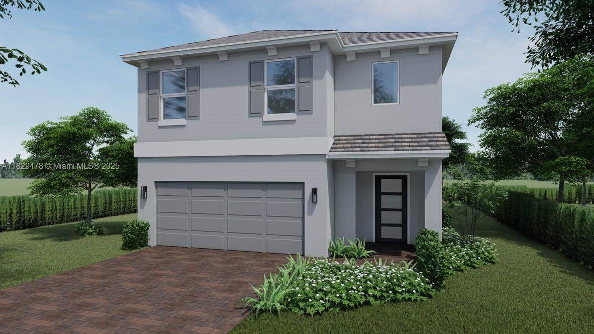 Single Family Homes concrete block, hurricane protection, paver entry, walkway amp ; patio.
