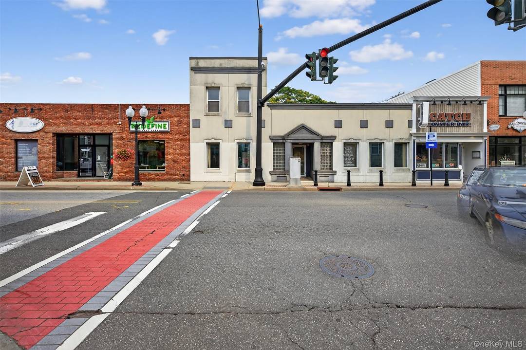 Prime location with high street visibility and exceptional traffic exposure in the heart of downtown Patchogue !