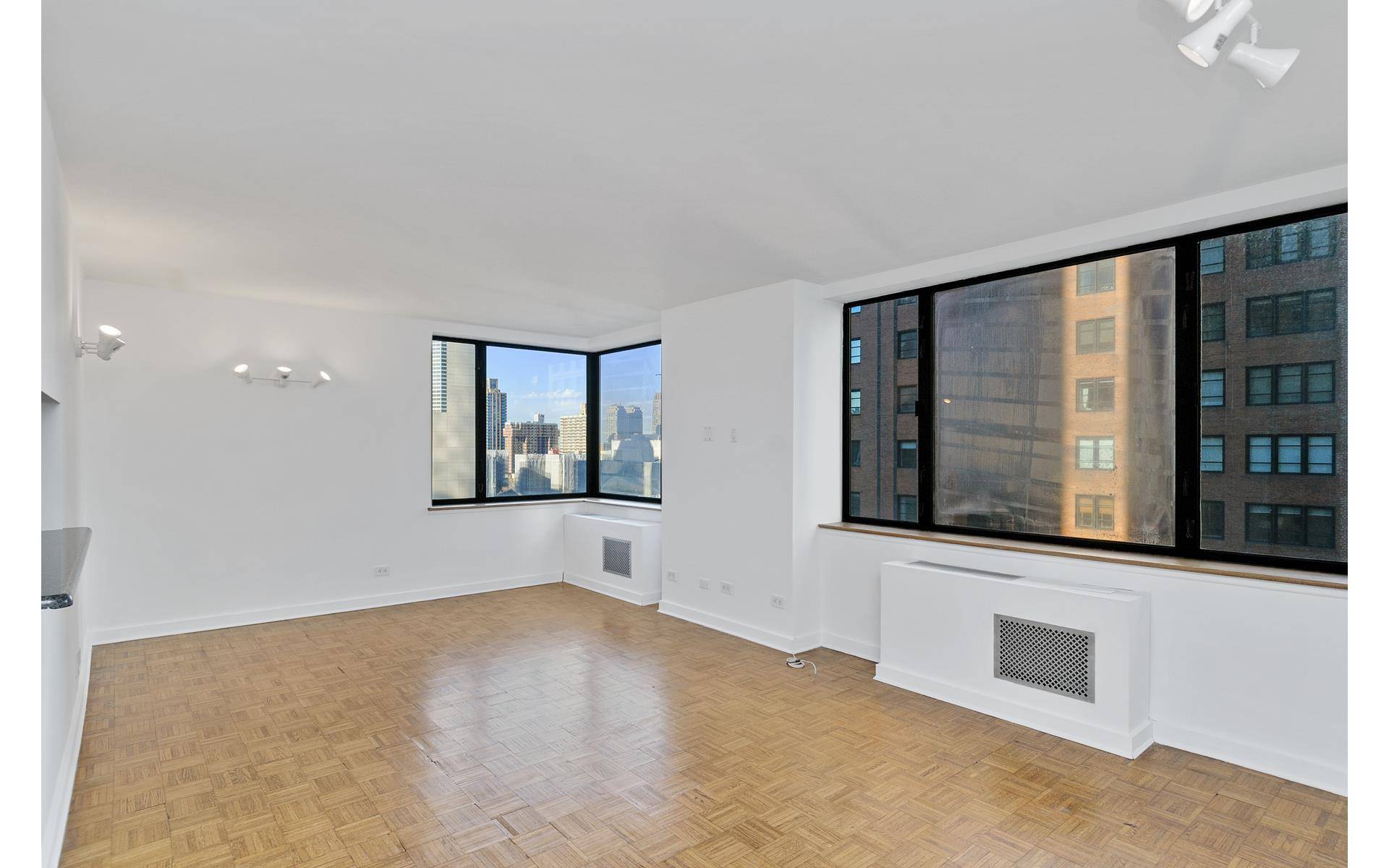 Located in the heart of culturally dynamic and thriving Lincoln Center, this stunning convertible 3 bed 2 bath corner unit will inspire you upon first visit.