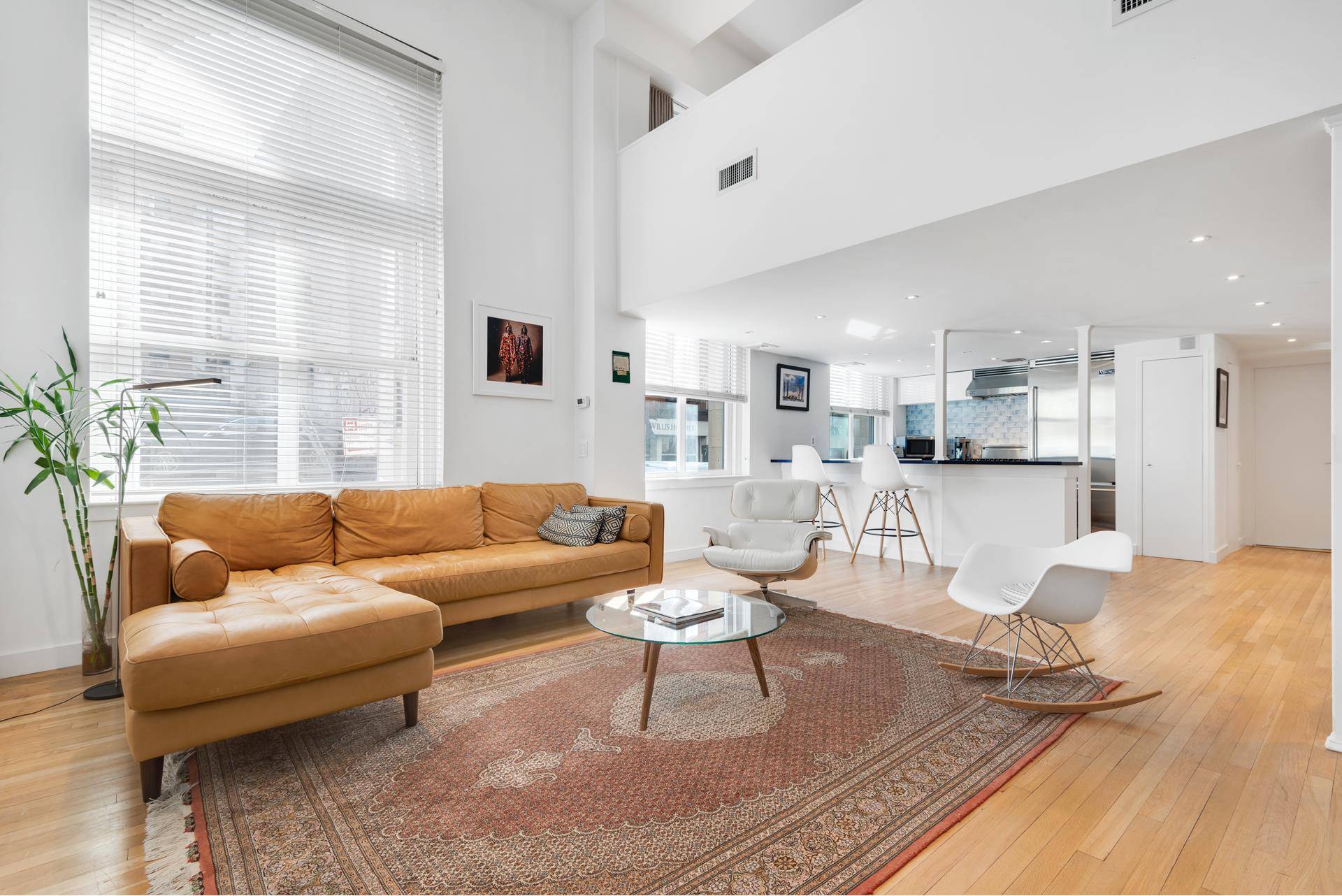 Voluminous light bathed duplex loft in an iconic prewar gem, NYC's prestigious and unique Police Building at 240 Centre Street.