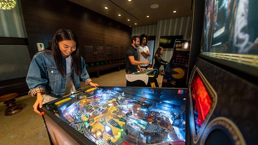 With sweeping views of the city from sunrise to sunset 555TEN towers over the new West Side.