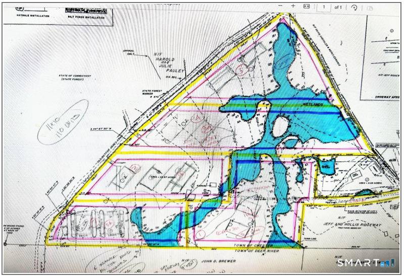 Existing residential property being rezoned for commercial development