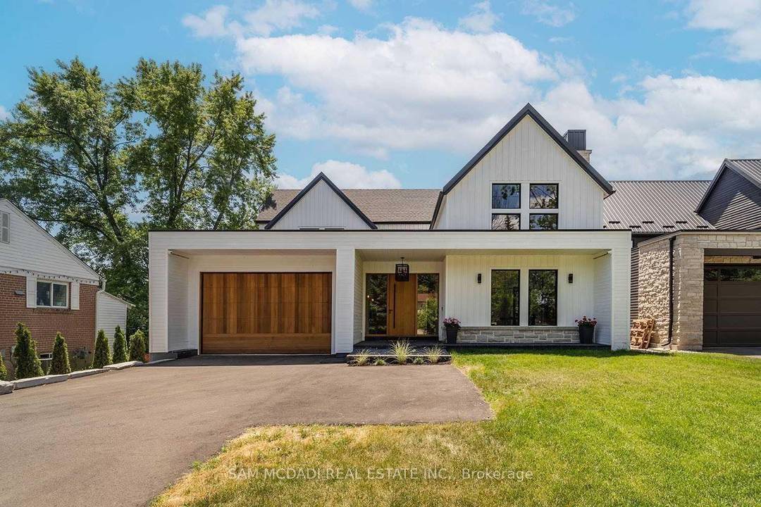 Set on a deep pool sized lot in prestigious South Oakville, this custom built estate offers approx 8, 500 sq ft of meticulously finished living space.