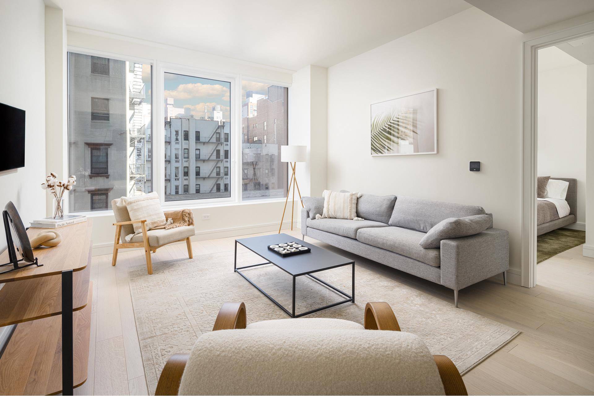 Immediate occupancy. A delicate curve, an elegantly articulated line the exquisite craft of 200 East 20th is expressed through restrained silhouettes, expressive detail and indulgent tactility.