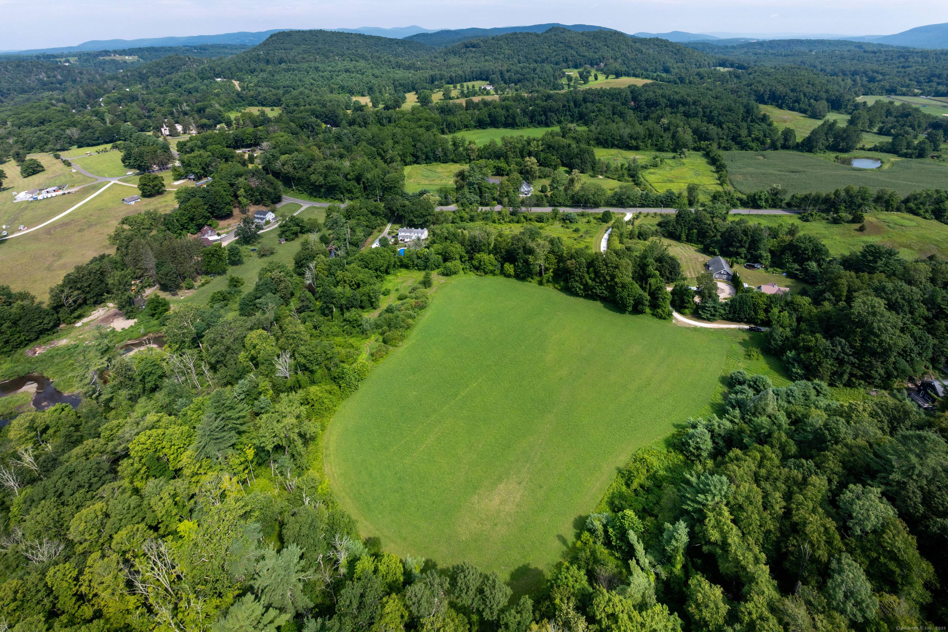 Scenic 28 Acre Parcel with Mountain Views in Salisbury, CT.