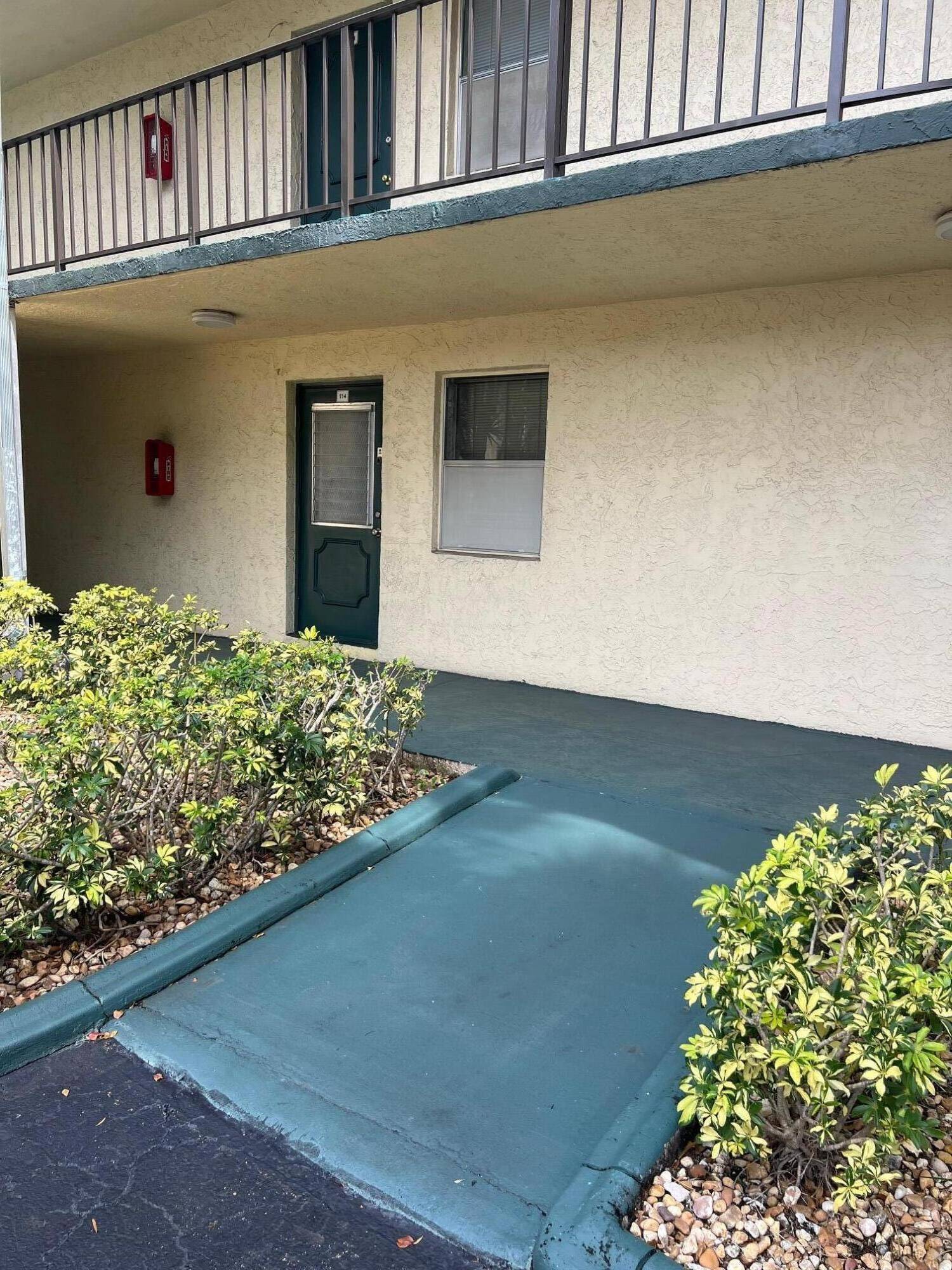 55 Unit, sold ''As Is'', conveniently located on first floor, easy handicap access, and excellent priced 1 1.