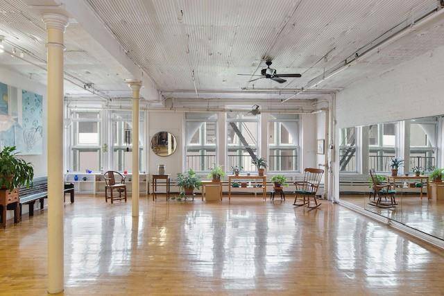 Located on Noho's most coveted blocks, this quintessential loft offers approximately 3, 200 square feet, surrounded by 15 windows graced by soaring ceilings.