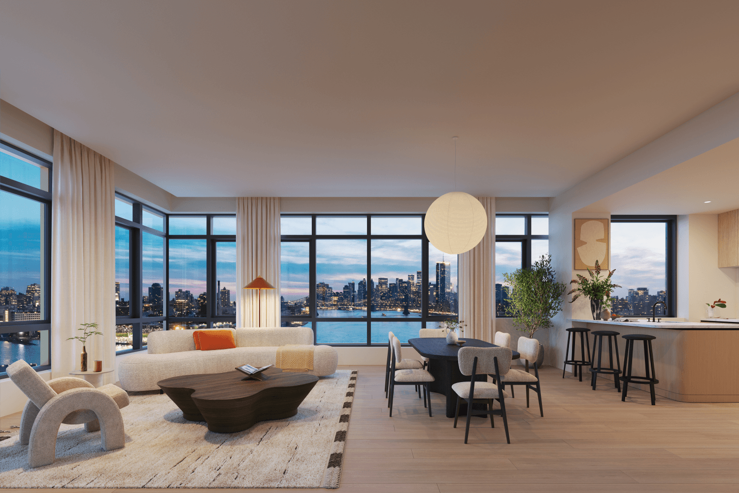 Radiant Resort Style Living on Brooklyn's East River Waterfront.