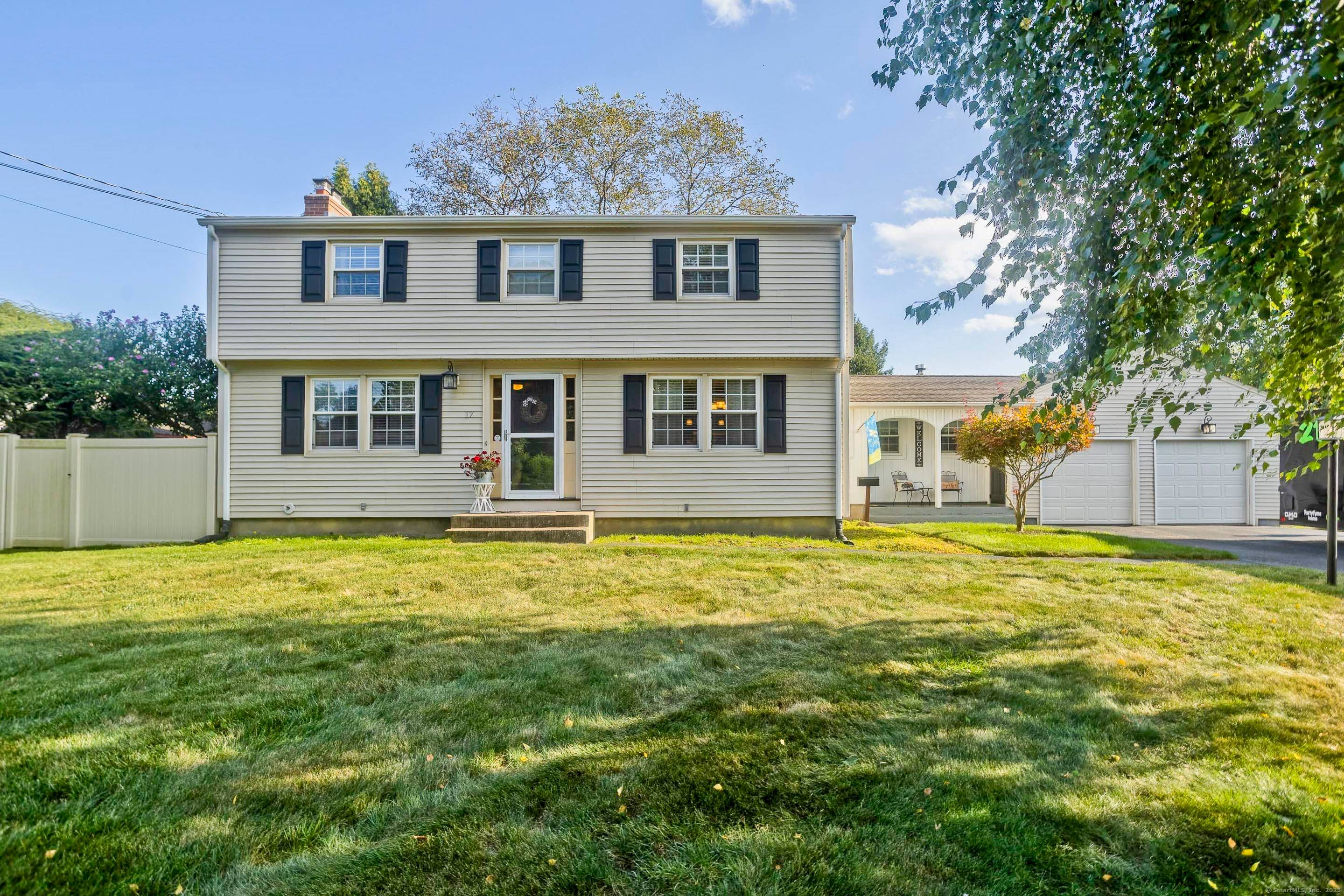 Welcome to this Rare and Charming Enfield Colonial !