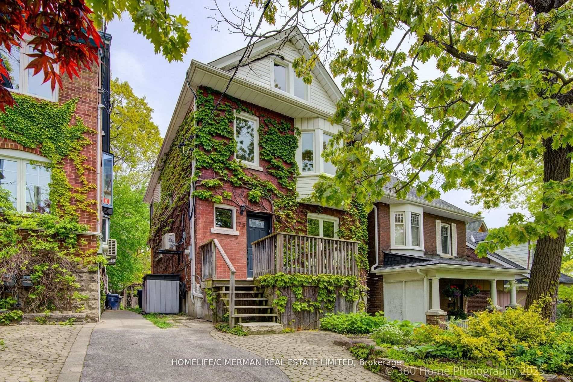 Coveted Detached 3 Storey Home with Idyllic Garden Retreat in The Beaches.