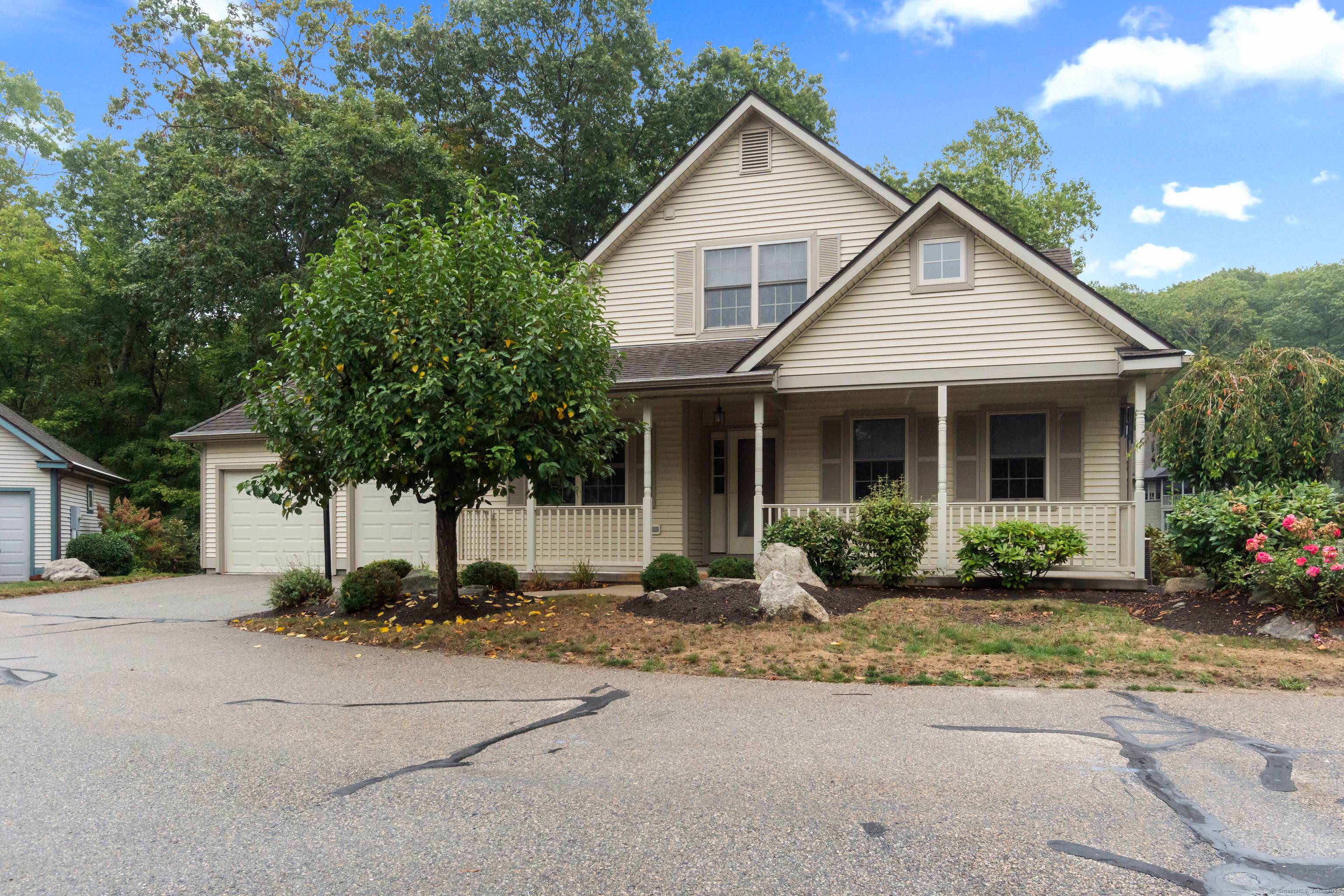 Prime location within Chapman Woods, this unit features the Marlborough plan, one of the largest, with the sunroom and enclosed screen porch.