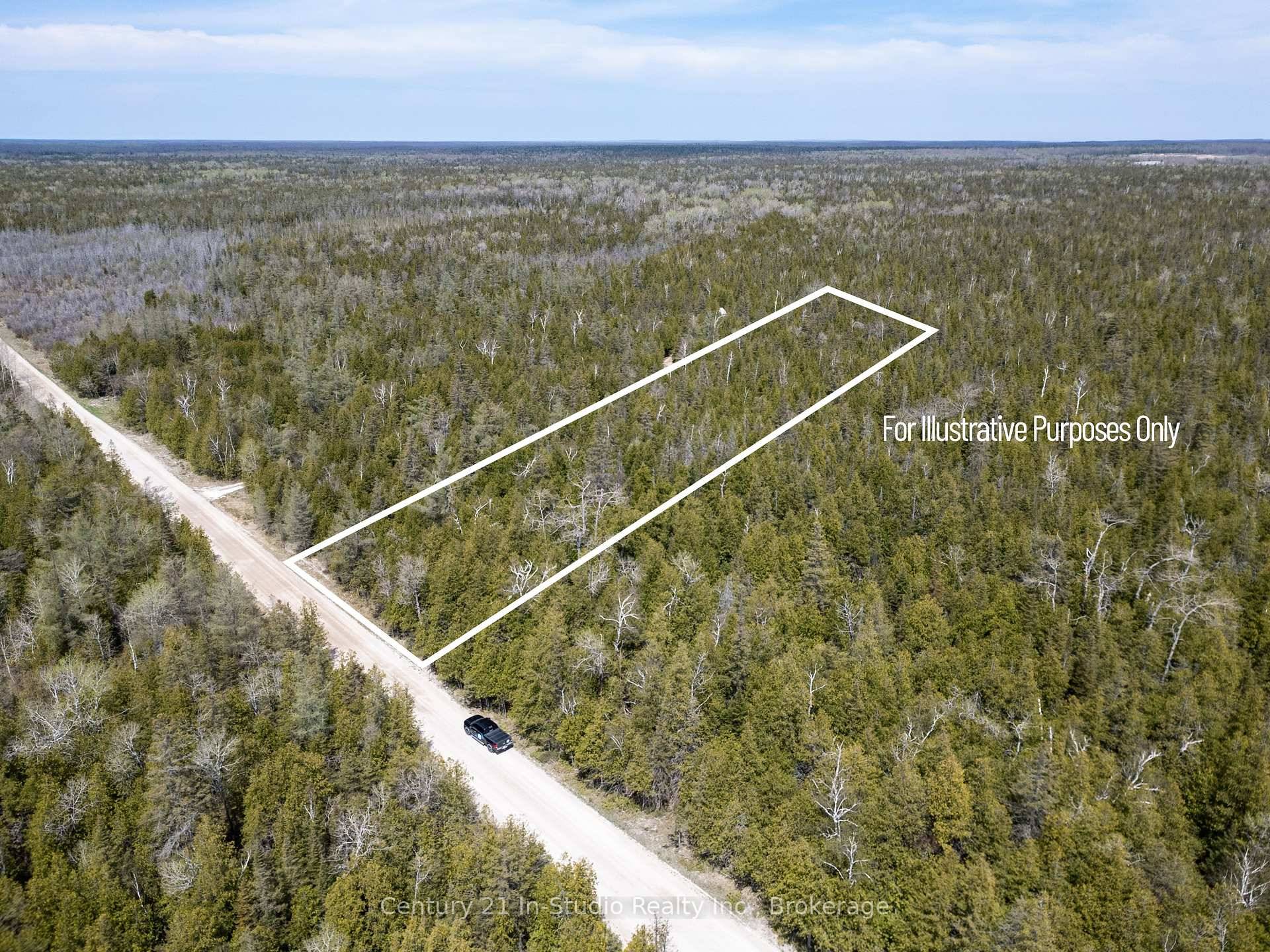 Set on a year round municipal road, this 25 acre property is a nature lovers dream.