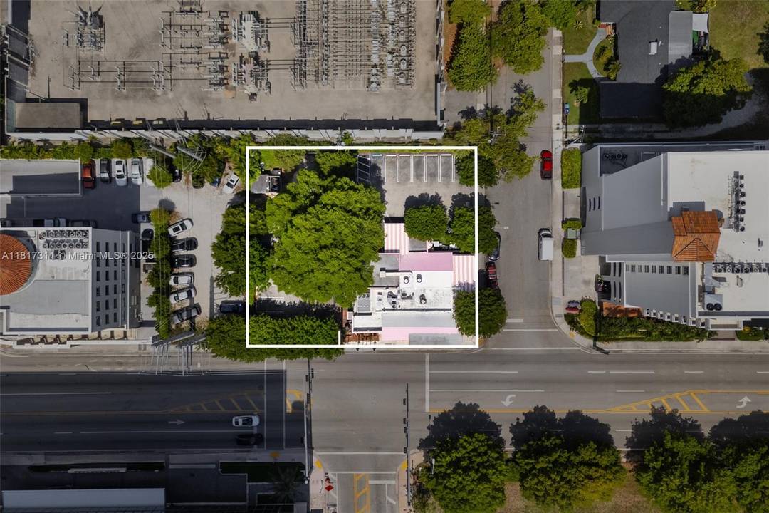 Exceptional opportunity to purchase a prime redevelopment site just steps from Coral Gables on a corner lot.