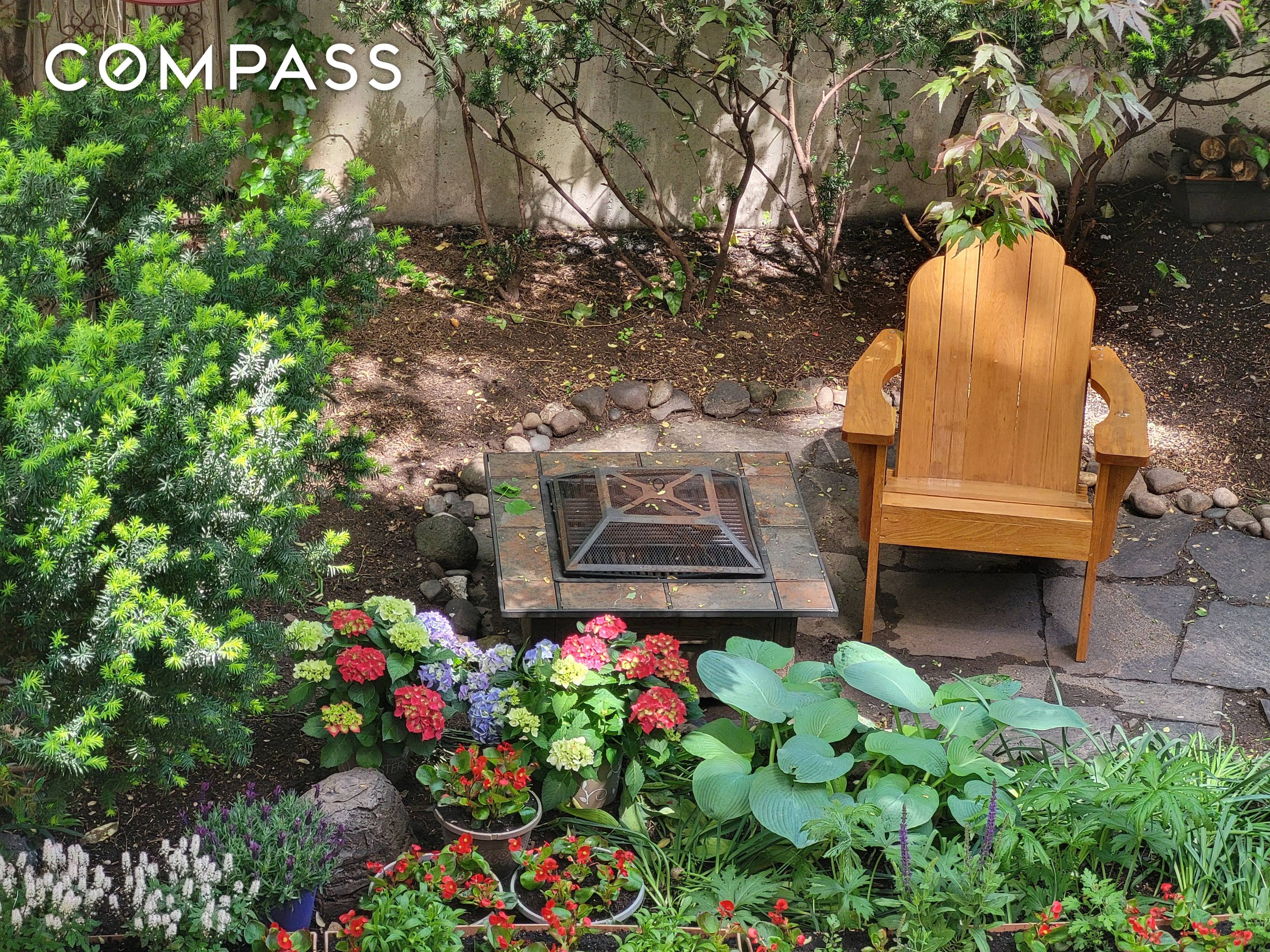 Imagine coming home to your own private garden oasis, tucked behind a quiet, refined, contemporary residence in one of Manhattan s most vibrant neighborhoods.