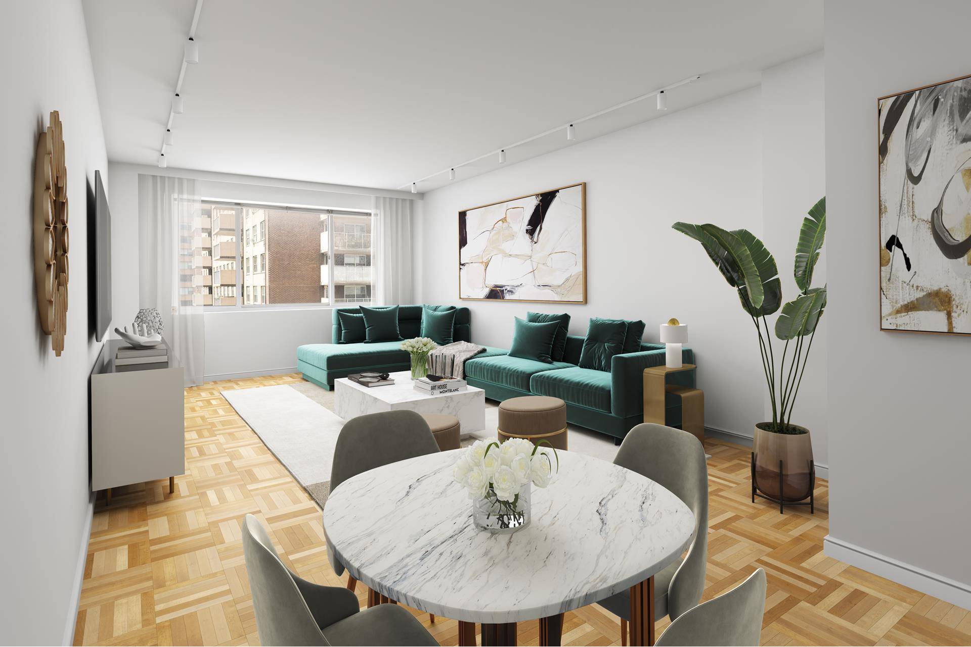 Welcome to Apt. 8D, a bright and cheerful 1 bedroom, 1 bathroom home perfectly situated in the heart of the Upper East Side.