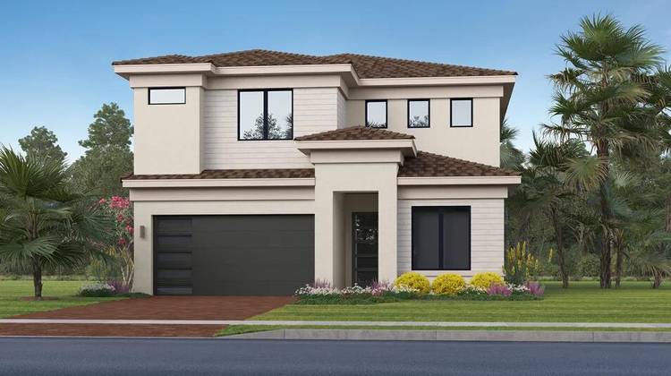 This new two story home is ready for modern lifestyles.
