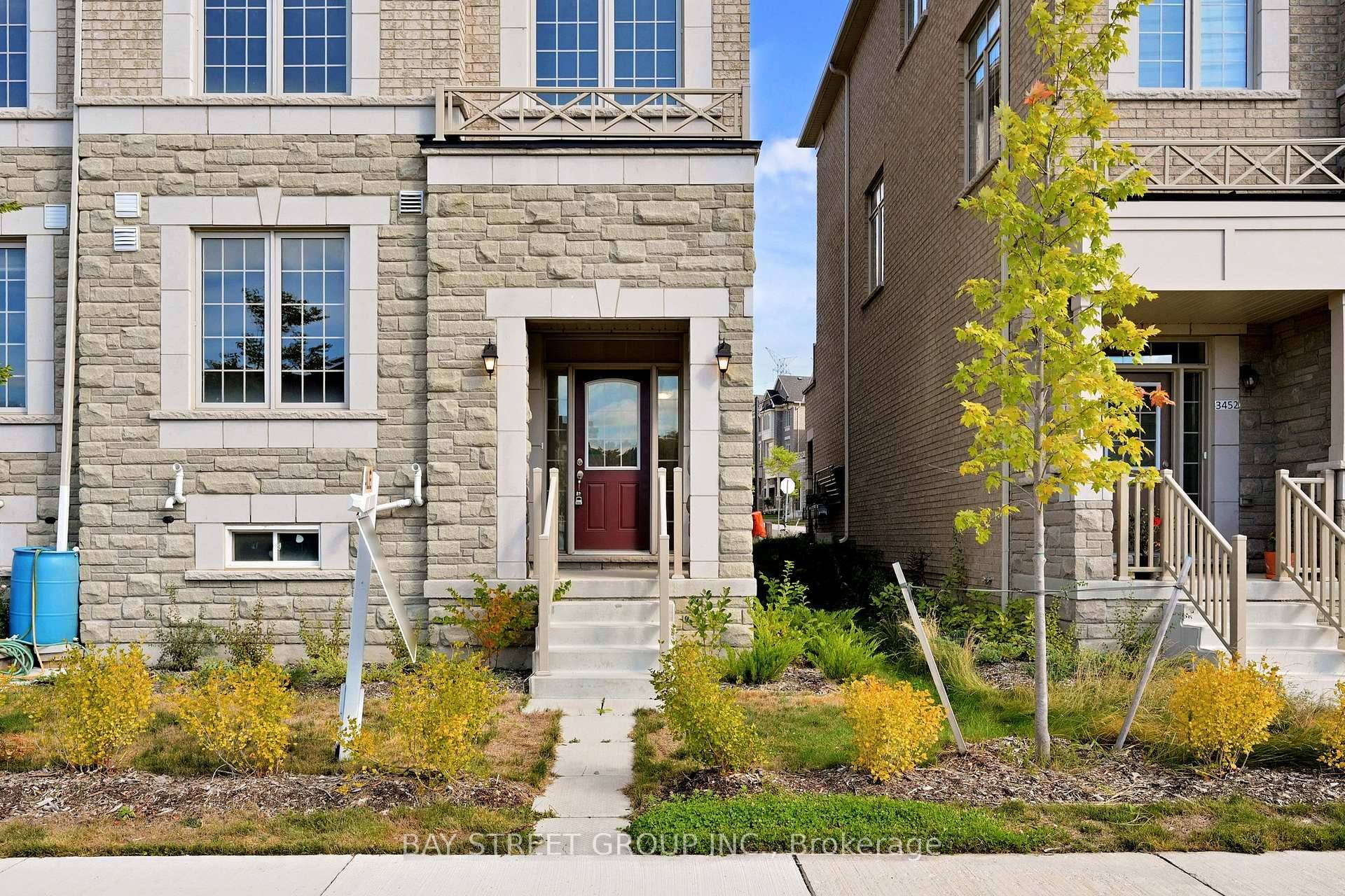 NOT TO BE MISSED ! This is a NEVER LIVED IN, LIKE BRAND NEW End Unit Townhome with Double Garages, 2 Driveway Parking Spaces and direct access into welcoming living ...