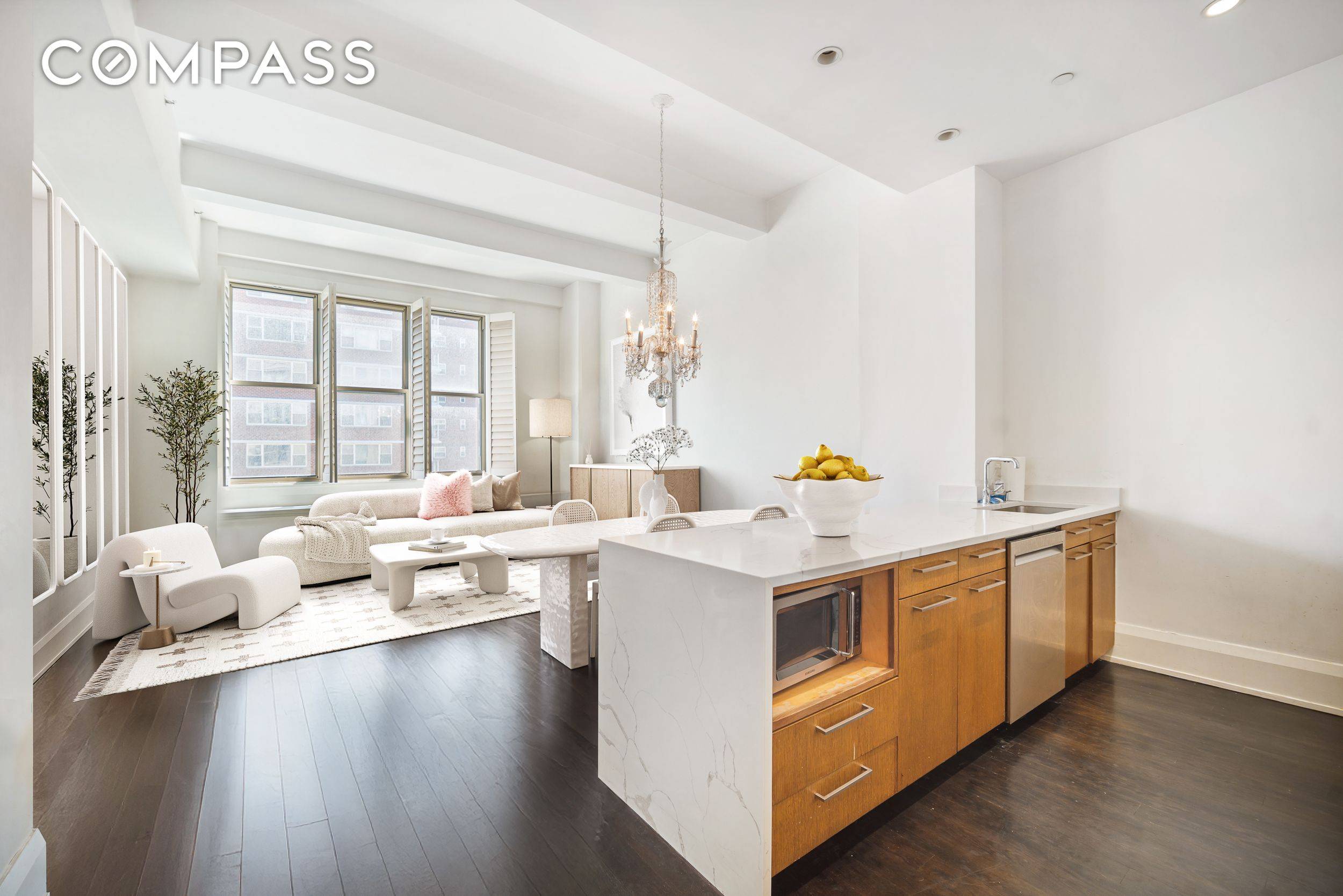 Live Elevated at The Heywood Oversized 1BR with Home Office That Lives Like a 2 Bedroom Welcome to Residence 7A at The Heywood, a rare gem in the heart of ...