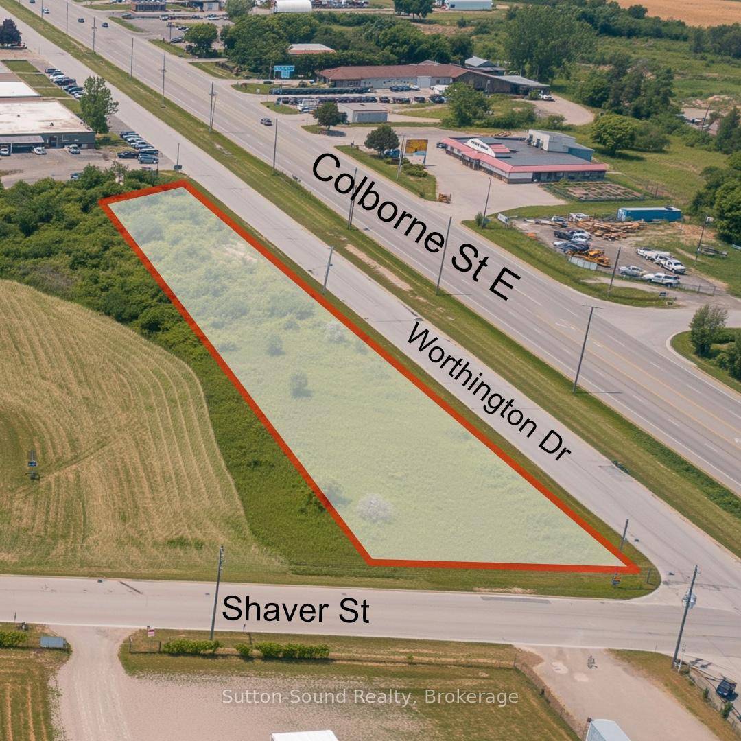 M3 industrial display yard offering exceptional visibility and frontage on Worthington Drive.