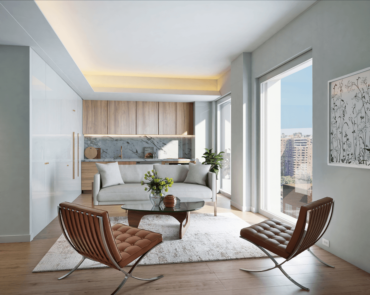 Introducing an exquisitely designed 2 bedroom, 2 bathroom residence with private balcony at 330 Grand, the Lower East Side's premier boutique condominium offering an unparalleled urban lifestyle with seamless access ...