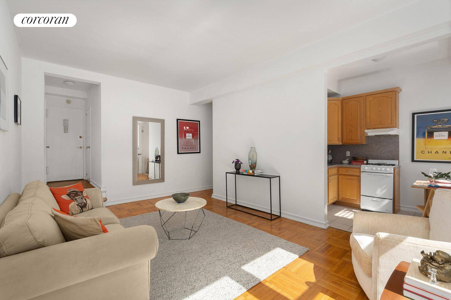 350 Bleecker Street, Unit LA Sunlit Garden Facing Alcove Studio with One Bedroom Potential Tucked away in one of the West Village's most beloved full service co ops, Unit LA ...