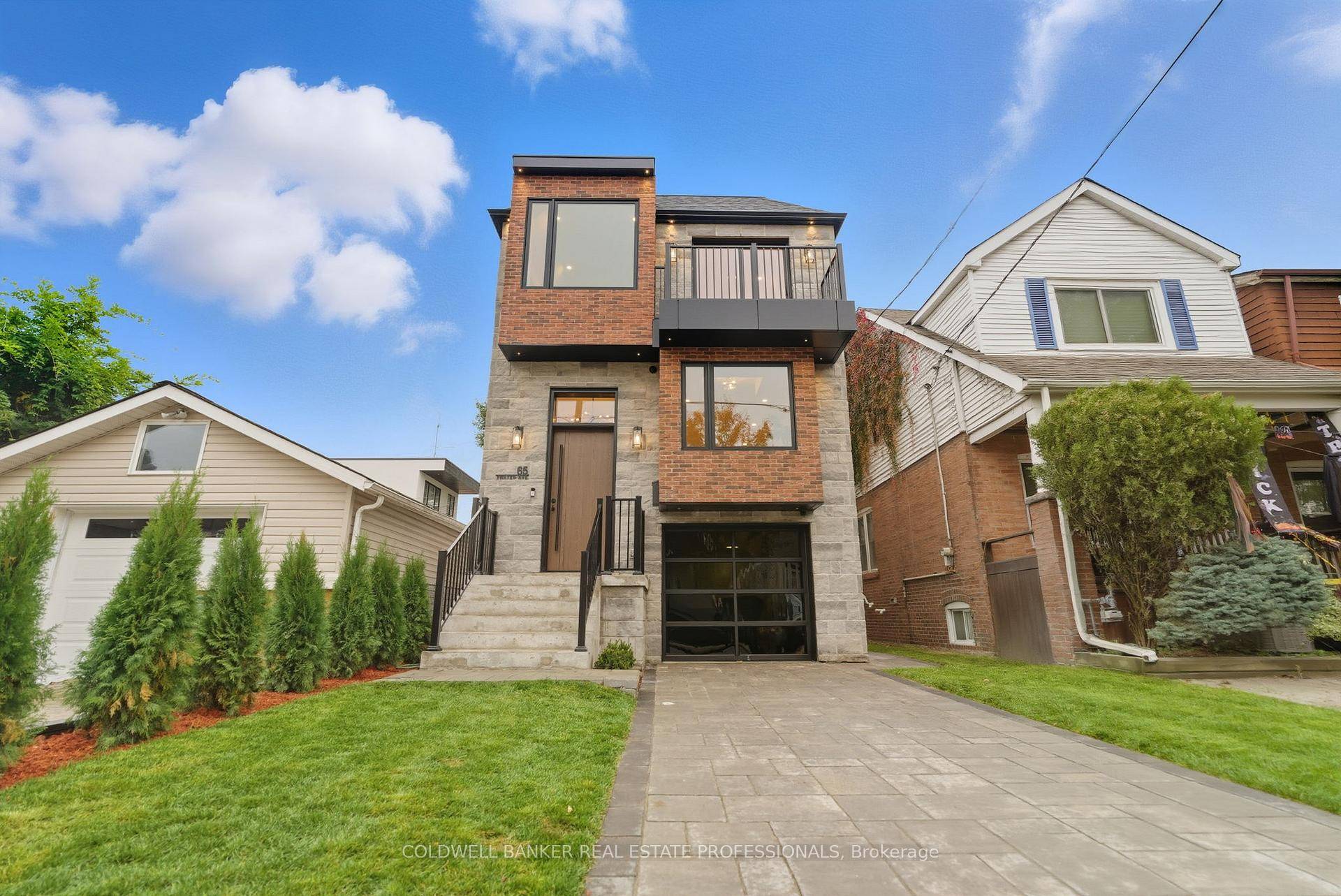 Truly One Of A Kind Home On a Beautiful East York Street.