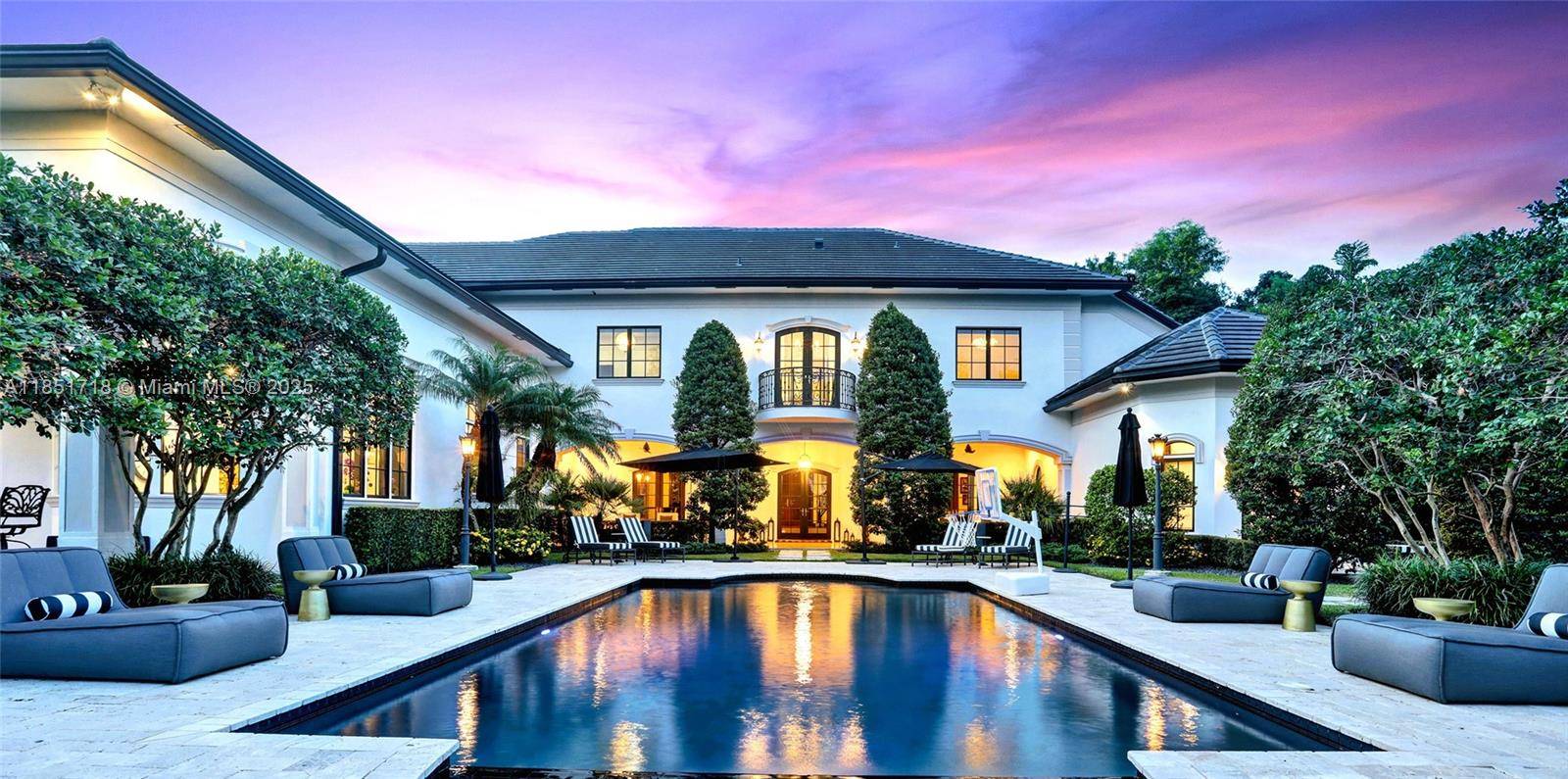 A modern French Chateau in Parkland's most exclusive enclave.