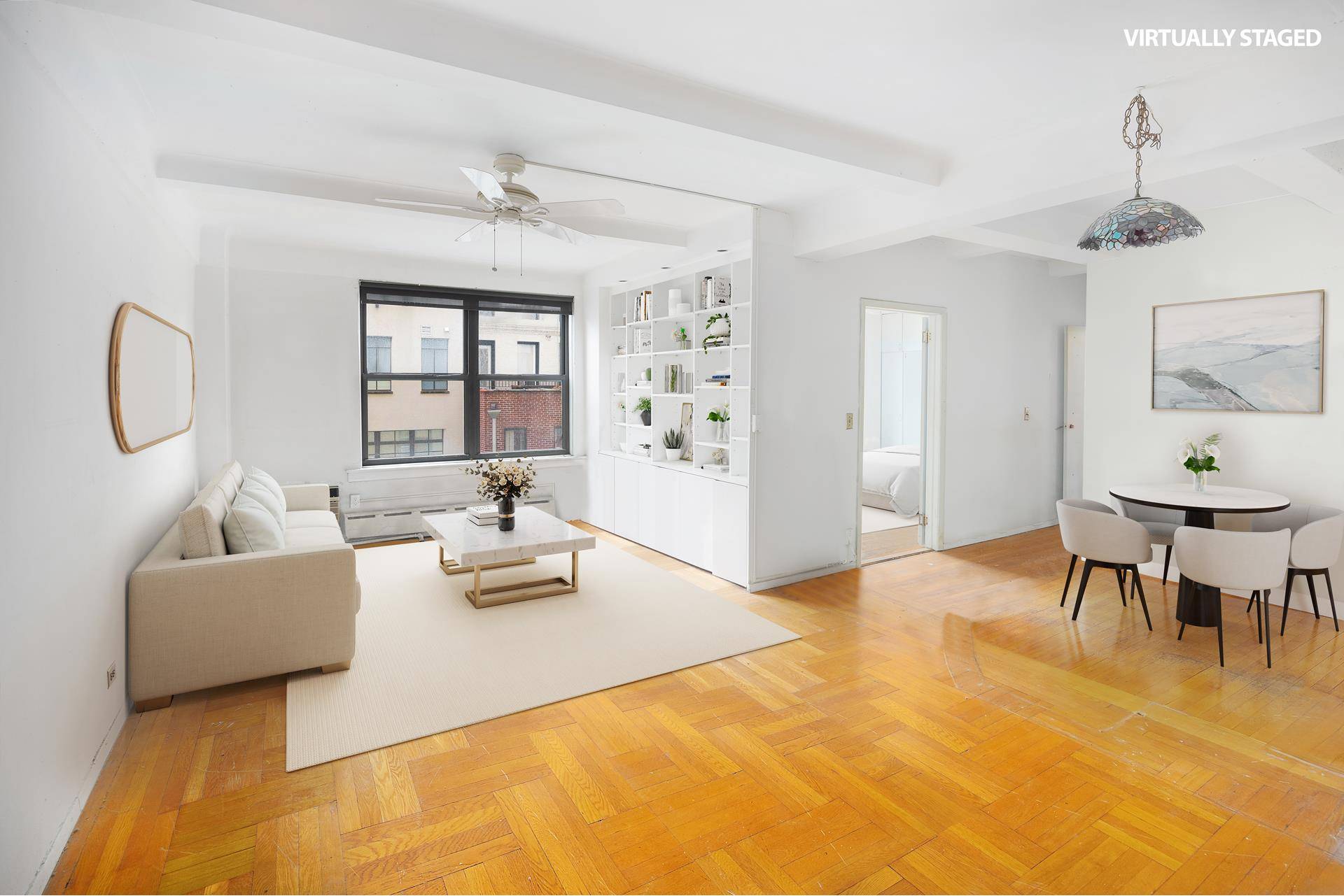 ALL OPEN HOUSES BY APPOINTMENT ONLY VIEW VIDEO FOR MORE INFORMATION The layout of this estate condition one bedroom apartment has been completely reconfigured from the original floor plan, so ...