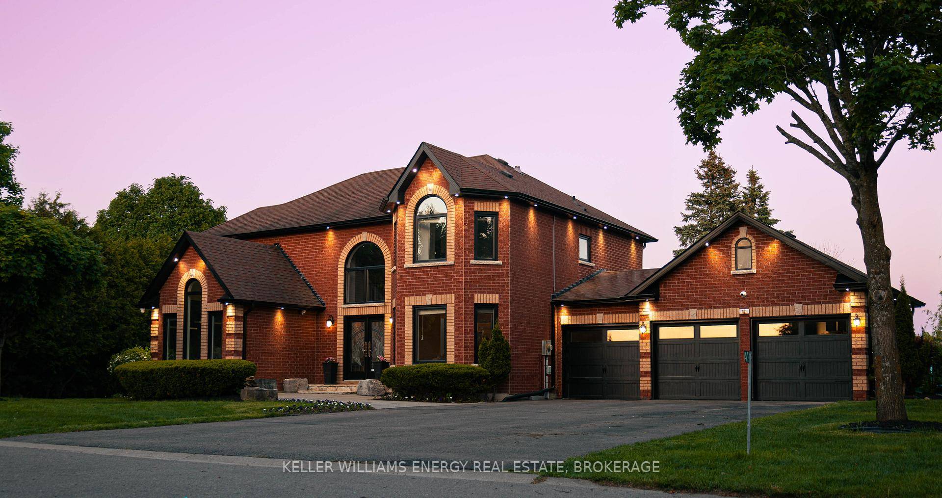 Experience a rare opportunity to own a private haven multi family home nestled within the esteemed Caledon Woods Members Only Golf Club Estate Community.