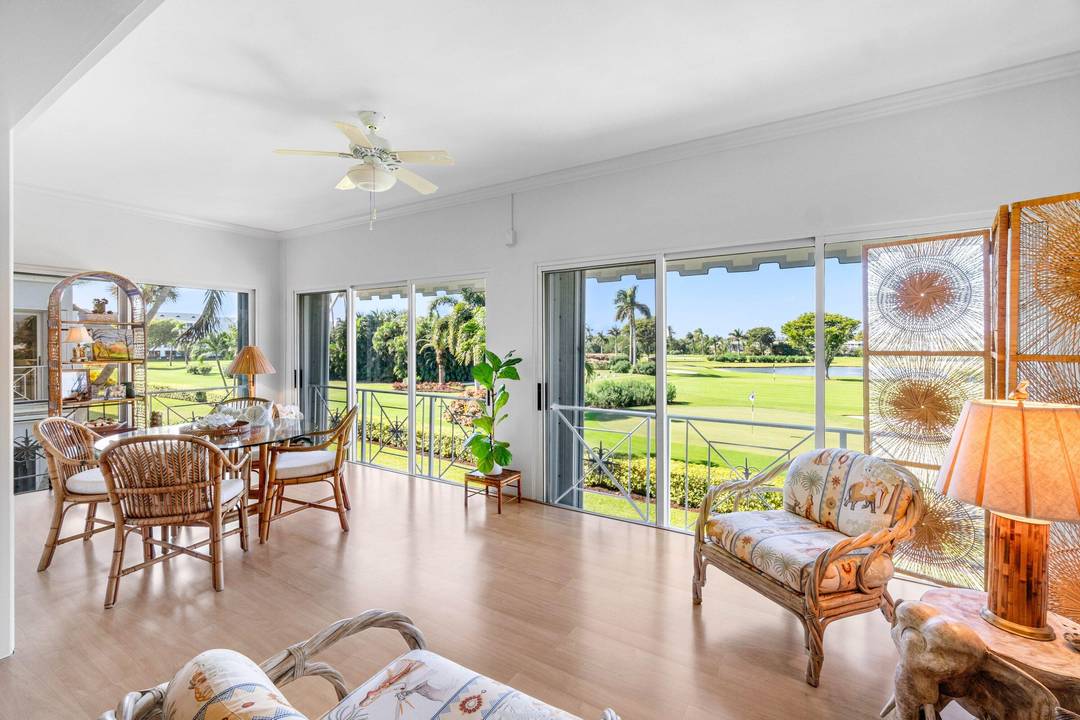 Experience resort style living in this beautifully maintained 2 bedroom, 2 bath residence with a spacious den, perfectly situated in the sought after St.