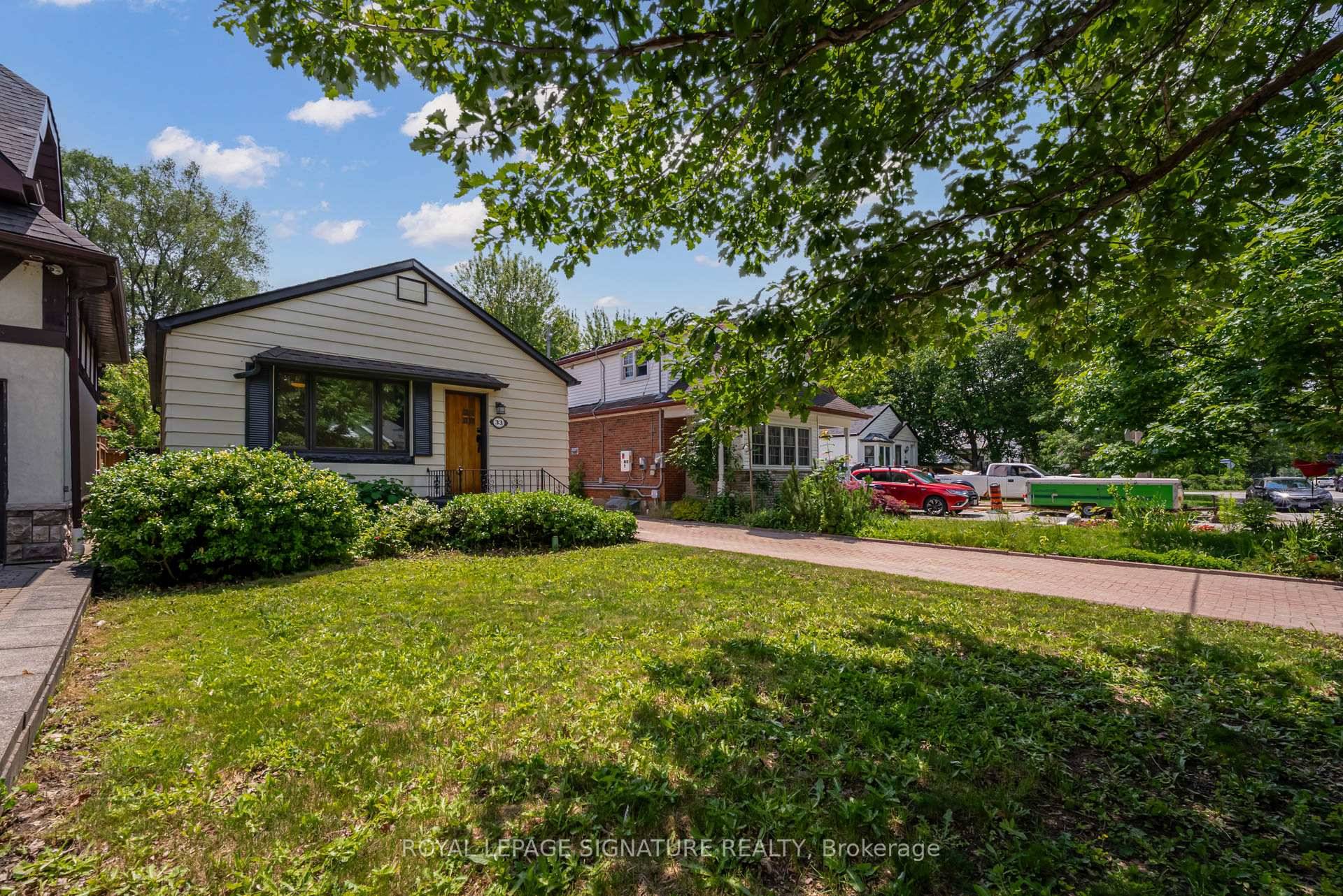 Tucked away on one of South Etobicoke's most sought after streets and pockets, this charming bungalow sits on a rare 35 x 133 foot lot offering endless potential in a ...