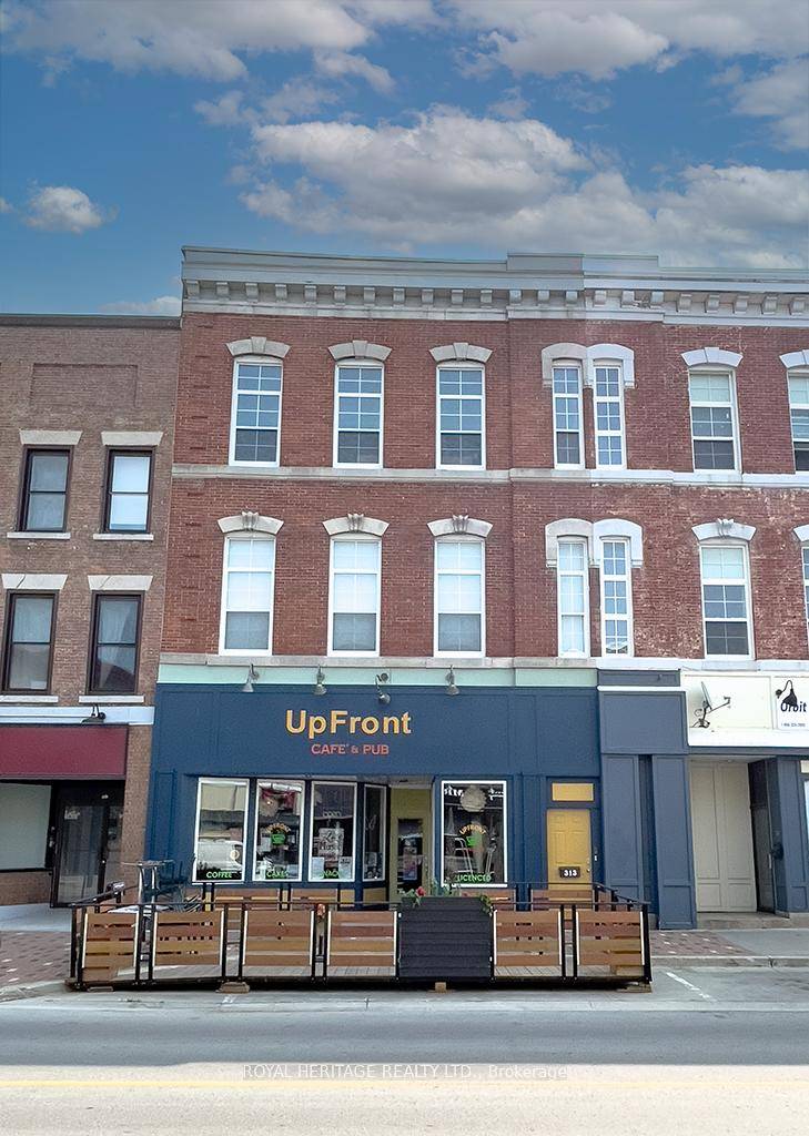 This 6, 843 sq ft. 3 Storey commercial building circa 1870 is in beautiful downtown Belleville.