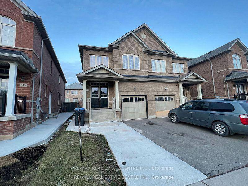 Welcome to this charming 4 bedroom, 3 bath semi detached home located at 211 Elbern Markell Dr, Brampton.