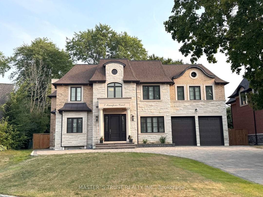This remarkable, pie shaped lot, custom built home resides within a quiet cul de sac located in the scenic and elegant Unionville community.