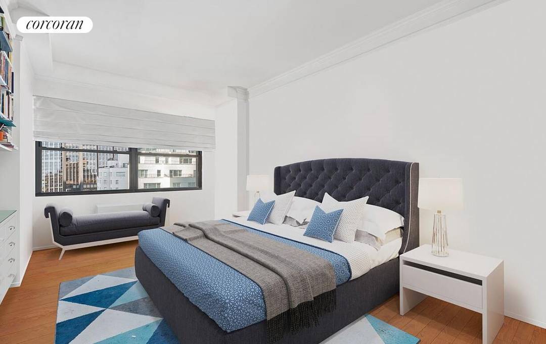 Welcome to an unparalleled living experience at 58 West 58th Street, Unit 19E Nestled in the heart of the city, this exquisite condo offers 1, 100 square feet of luxurious ...