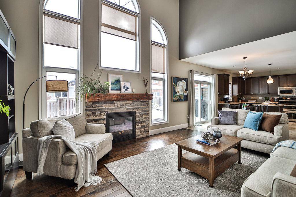 Stunning 4 1 Bedroom Family Home with Front Porch Located in High Demand Simcoe Landing.