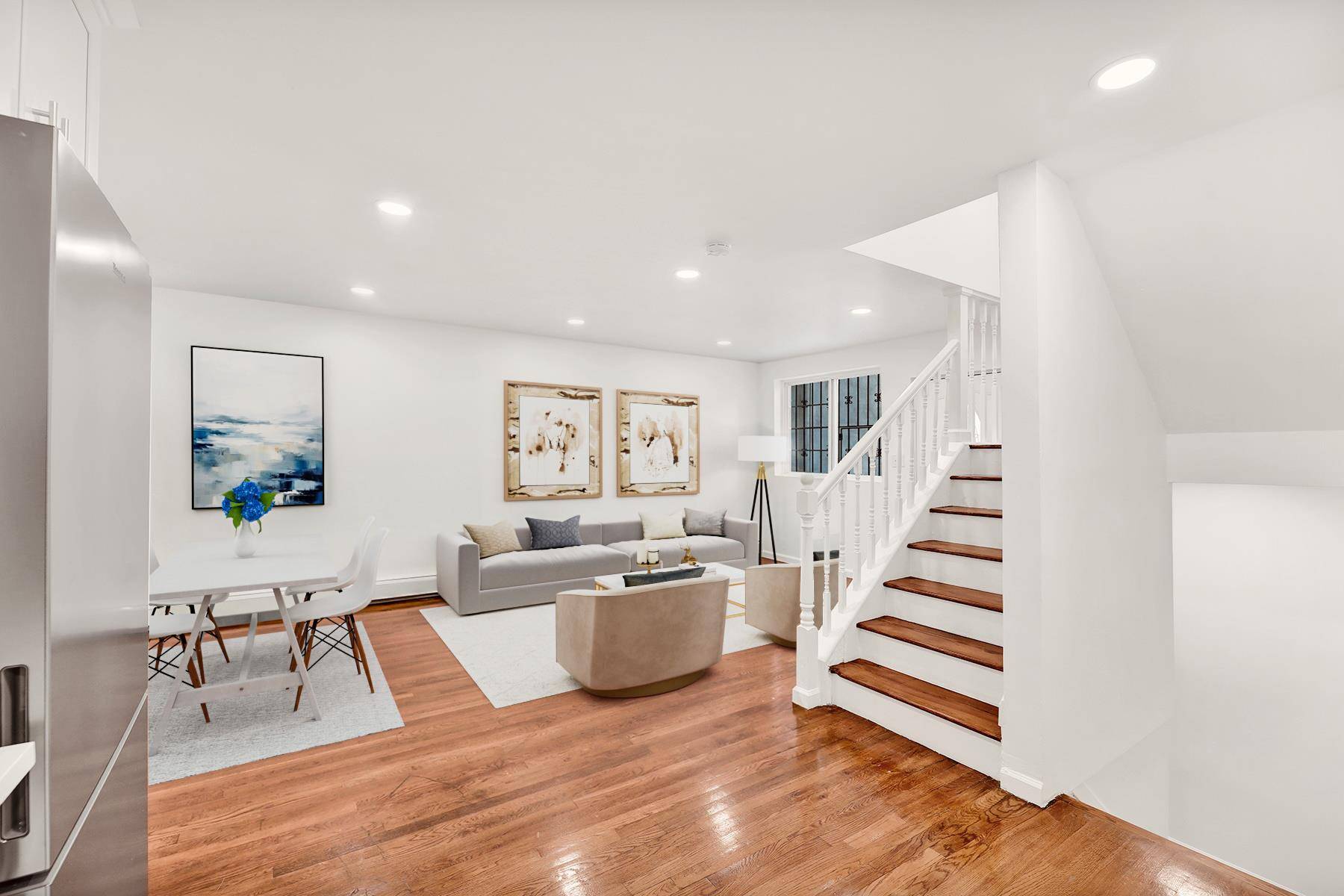 Welcome to 1318 Putnam Avenue, a private brick townhouse with private parking in the heart of Bushwick all for under 1 million.