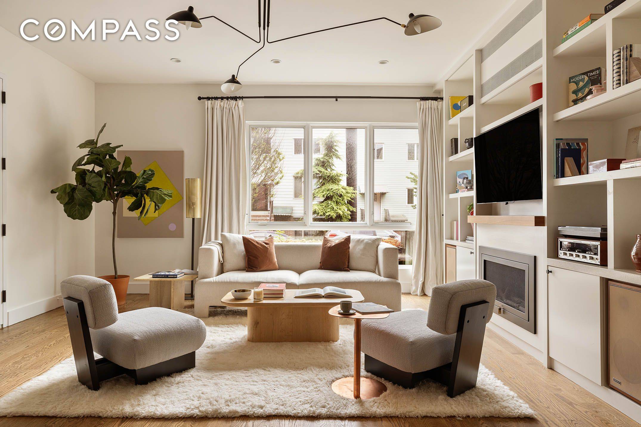 Introducing the parlor residence at 1025 Lorimer, a distinct Brooklyn home offering the best of both brownstone and condo living.