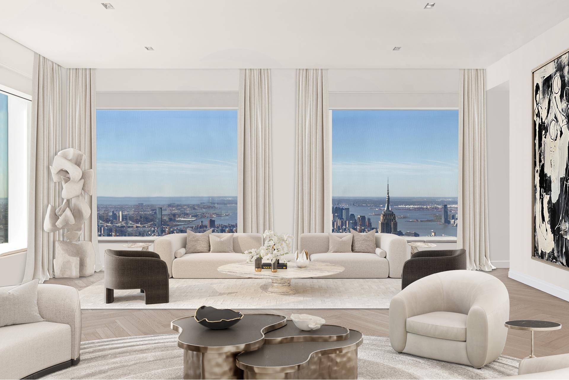 Introducing Penthouse 96, the pinnacle of New York City luxury living atop the critically acclaimed 432 Park Avenue.