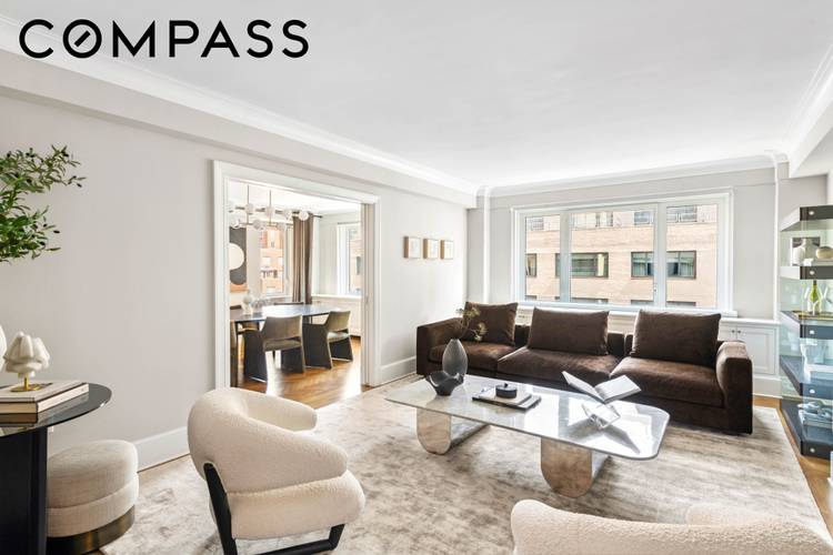 Refined Four Bedroom, Four and a Half Bath Park Avenue Residence at 530 Park.