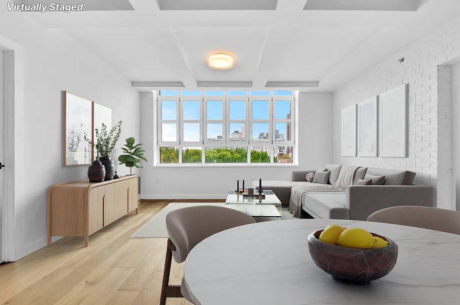 This spacious 3 bedroom, 3 bathroom home office in heart of Long Island City offers a unique blend of pre war charm and modern luxury.